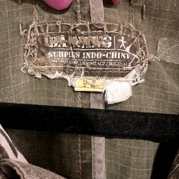 Da-Nang Camouflage Short Sleeve Jumpsuit - Picture 4 of 8